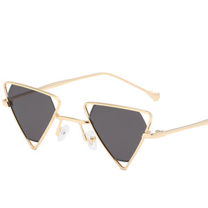 BELMON Steampunk Sunglasses Men Women Brand Triangle Sun Glasses For Ladies Punk Goggles Vintage Female Male Oculos de sol RS570