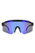 Mirrored Rectangle Sports Reflective Sunglasses