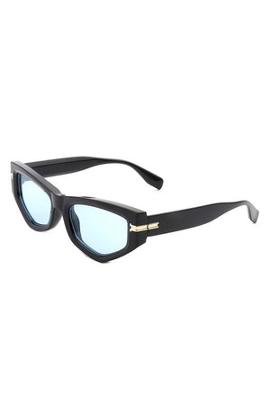Rectangle Fashion Narrow Cat Eye Sunglasses