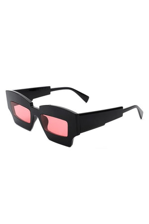Futuristic Square Tinted Fashion Sunglasses