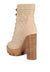 YOKO Fine Suede Quilted Ankle Boots