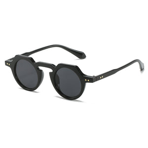 Retro Round Frame And Fashionable Sunglasses For Women