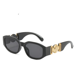 New Small Frame Sunglasses For Women With Retro Polygons
