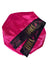 Black and Pink Reversible Bonnet with Scarf